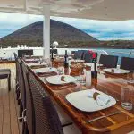 Natural Paradise Galapagos Yacht - Al Fresco Dining 1