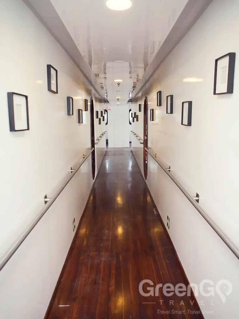 Petrel Galapagos Catamaran - Hallways