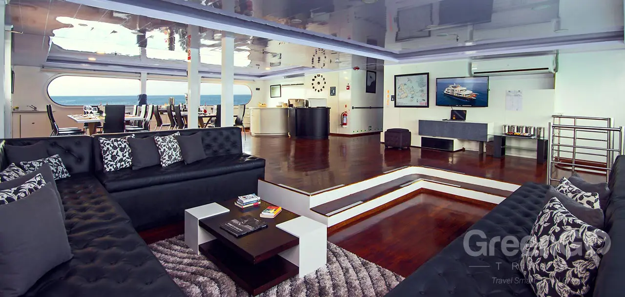 Petrel Galapagos Catamaran - Lounge Area 2