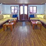 San Jose Galapagos Yacht - Lounge Area