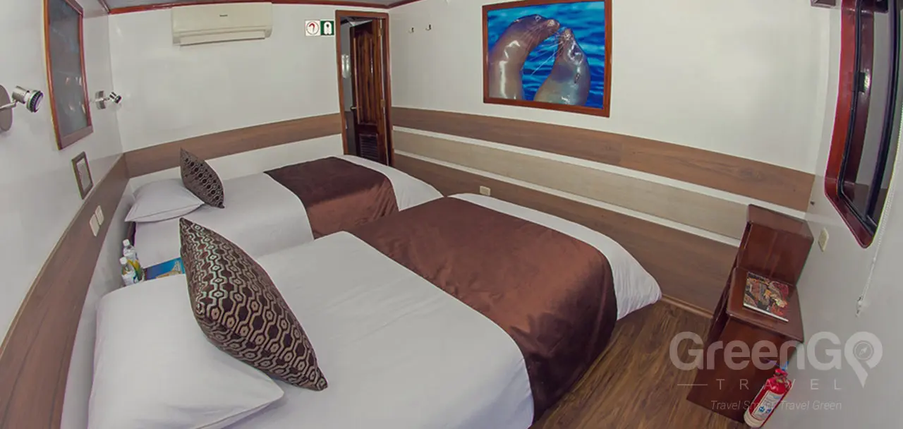 San Jose Galapagos Yacht - Twin Cabin