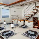 Infinity Galapagos Yacht - Dining Area