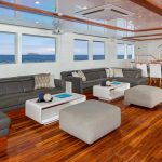 Infinity Galapagos Yacht - Lounge Area