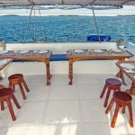 Lonesome George Galapagos Catamaran Al Fresco Dining