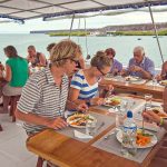 Lonesome George Galapagos Catamaran Meals