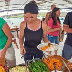 Lonesome George Galapagos Catamaran Self Service Meals