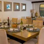 Alya Galapagos Catamaran - Dining Room 1