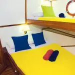 Danubio Azul Galapagos Yacht - Bunk Bed 3