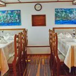 Eden Galapagos Yacht - Dining Room