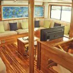 Eden Galapagos Yacht - Lounge Area