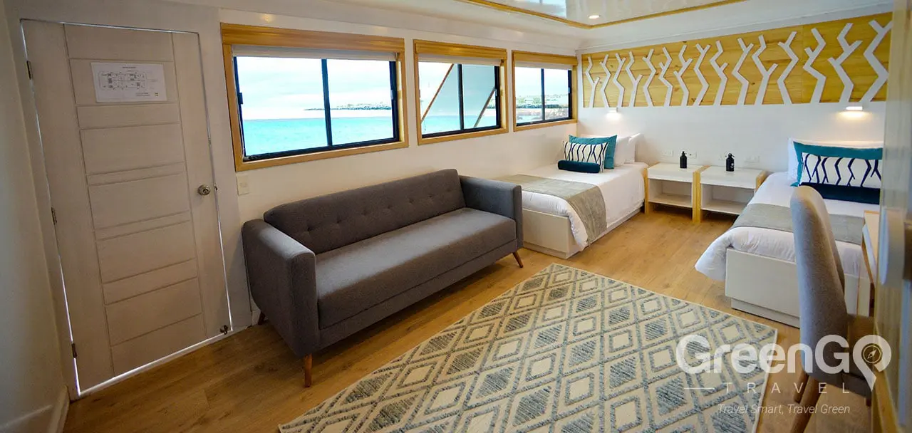 Galapagos Sea Star Journey Yacht - Twin Cabin Upper Deck
