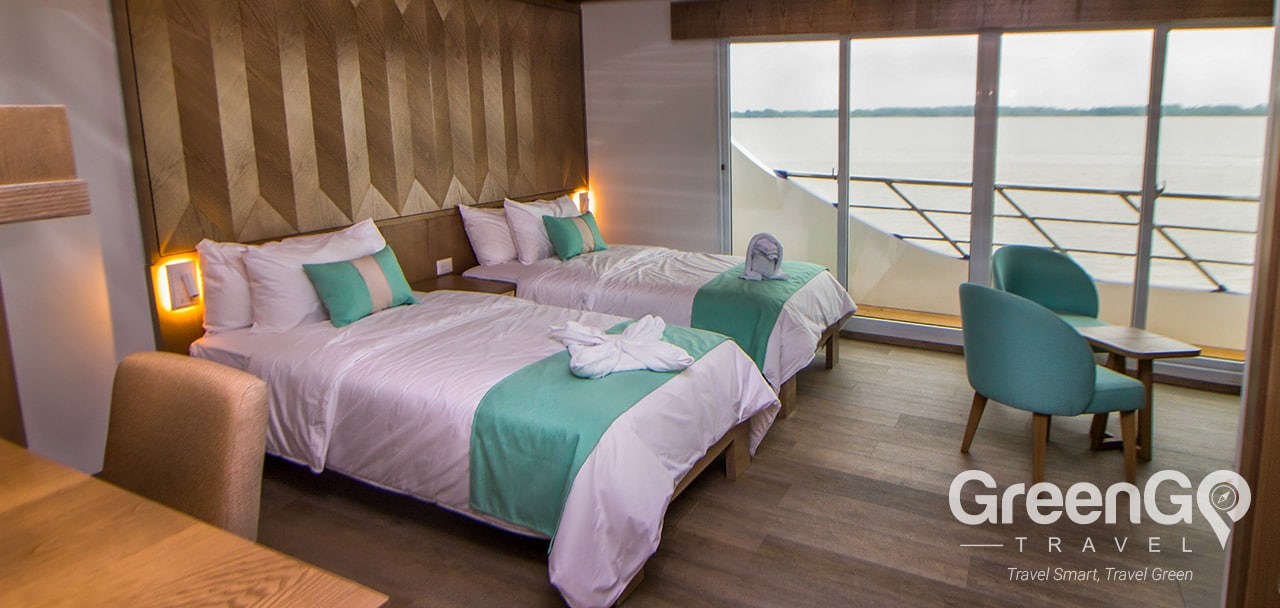 Endemic Galapagos Catamaran - Twin Beds Suite 2