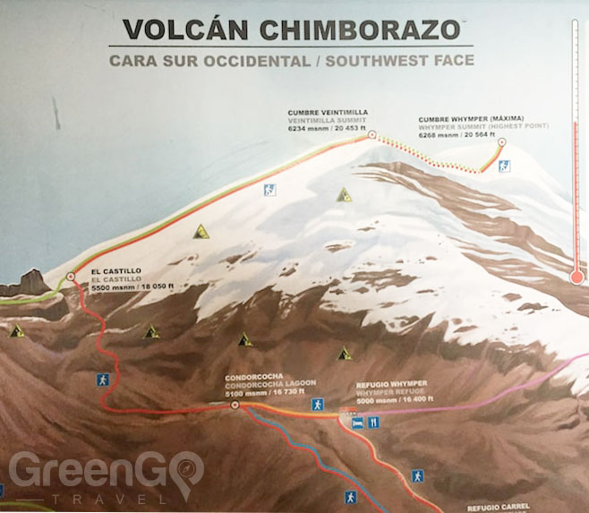 Chimborazo-Map