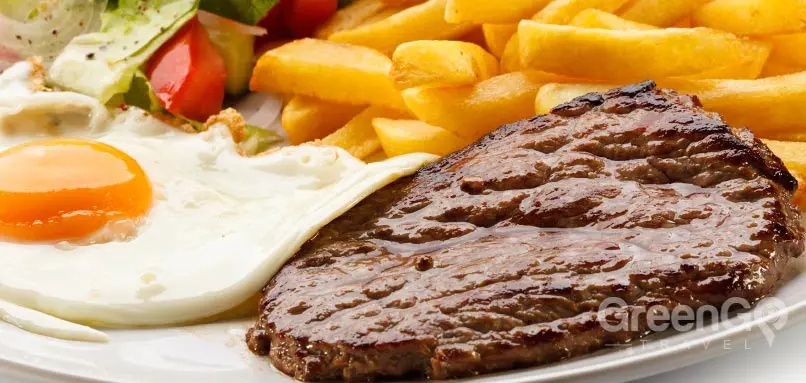 Galapagos Cruise food Churrasco