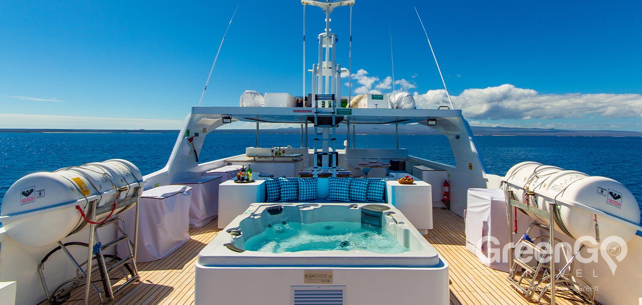 Grand Majestic Galapagos Yacht - Sun Deck