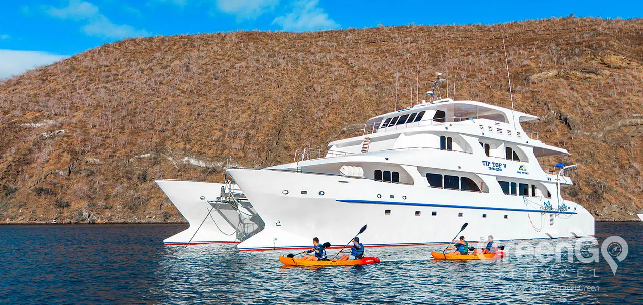 Tip Top 5 Galapagos Catamaran - Panoramic View