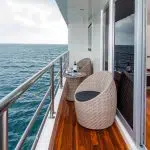 Infinity Galapagos Yacht - Balcony