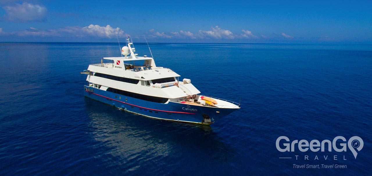Calipso Galapagos Yacht - Panoramic View