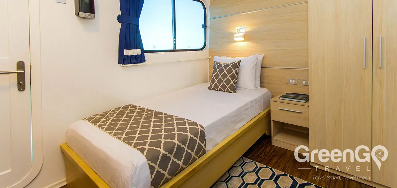 Solaris Galapagos Yacht - Single Cabin Main Deck