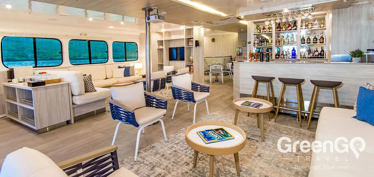 Solaris Galapagos Yacht - Social Area 1