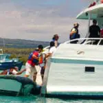 Aida Maria Galapagos Yacht - Boarding Deck