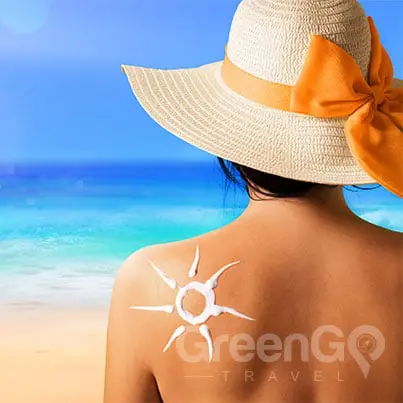 Galapagos-Packing-List-Girl-with-sunscreen-on-her-back-shaped-like-a-sun