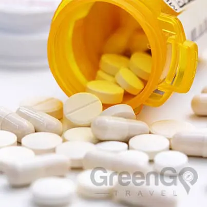 Galapagos-Packing-List-Medicine-bottle-with-medicine-spilling-out