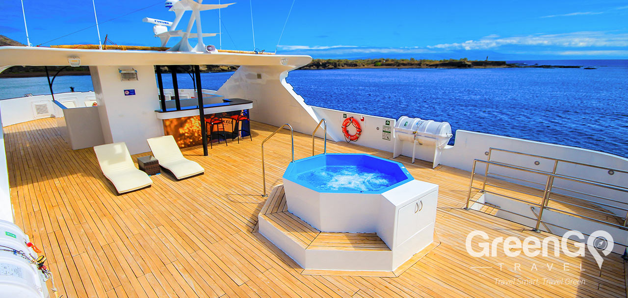 Jacuzzi on Deck of Beatriz