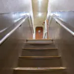 Tip Top 5 Galapagos Catamaran - Stairs to Cabins