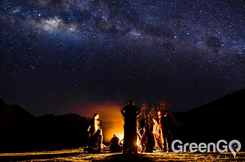 Stars on the Inca trail