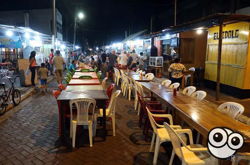 Galapagos land-based - kiosko restaurant