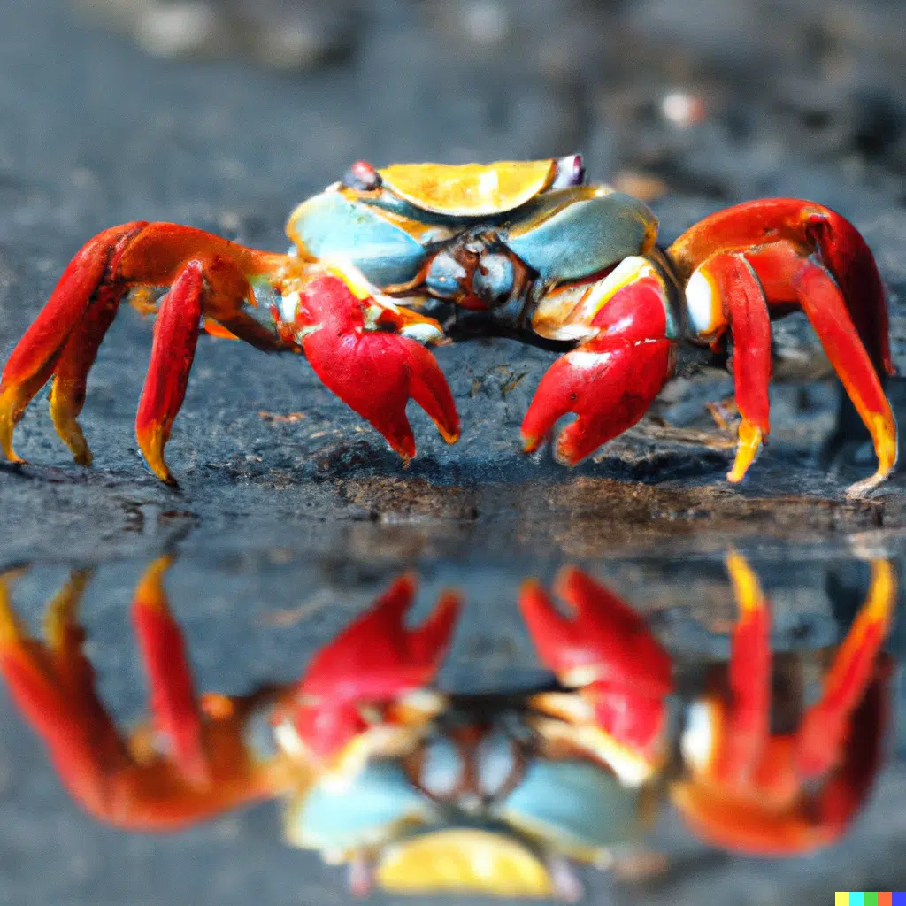 Sally Light foot crab in Santa Fe