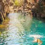 Galapagos-Getaway-Swimming-in-Las-Grietas