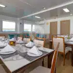 Galapagos-Angel-Yacht-dining-area