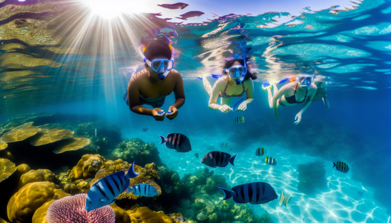 Snorkeling in the Galapagos