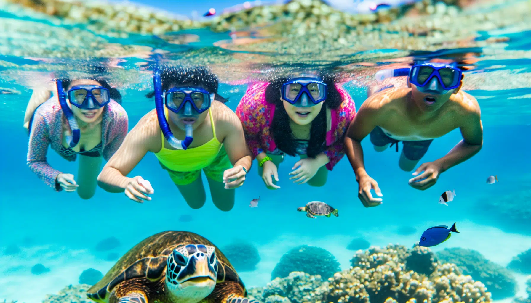 Snorkeling adventure in the Galapagos