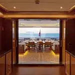 Aqua Mare Galapagos Superyacht - Lounge Entrance
