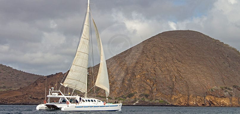 Nemo 3 sailing in Galapagos