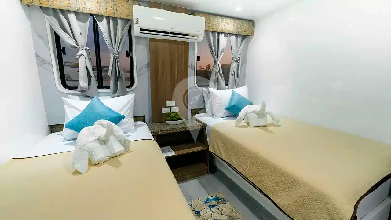 Anahi-Galapagos-Catamaran-Standard-Cabin-twin