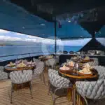 Galaxy-Sirius-Galapagos-Catamaran-al-fresco-dining