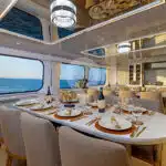 Galaxy-Sirius-Galapagos-Catamaran-dining-area