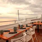Legend-Galapagos-Yacht-lifeboatdinning