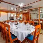 Beluga-Galapagos-Yacht-dining-area