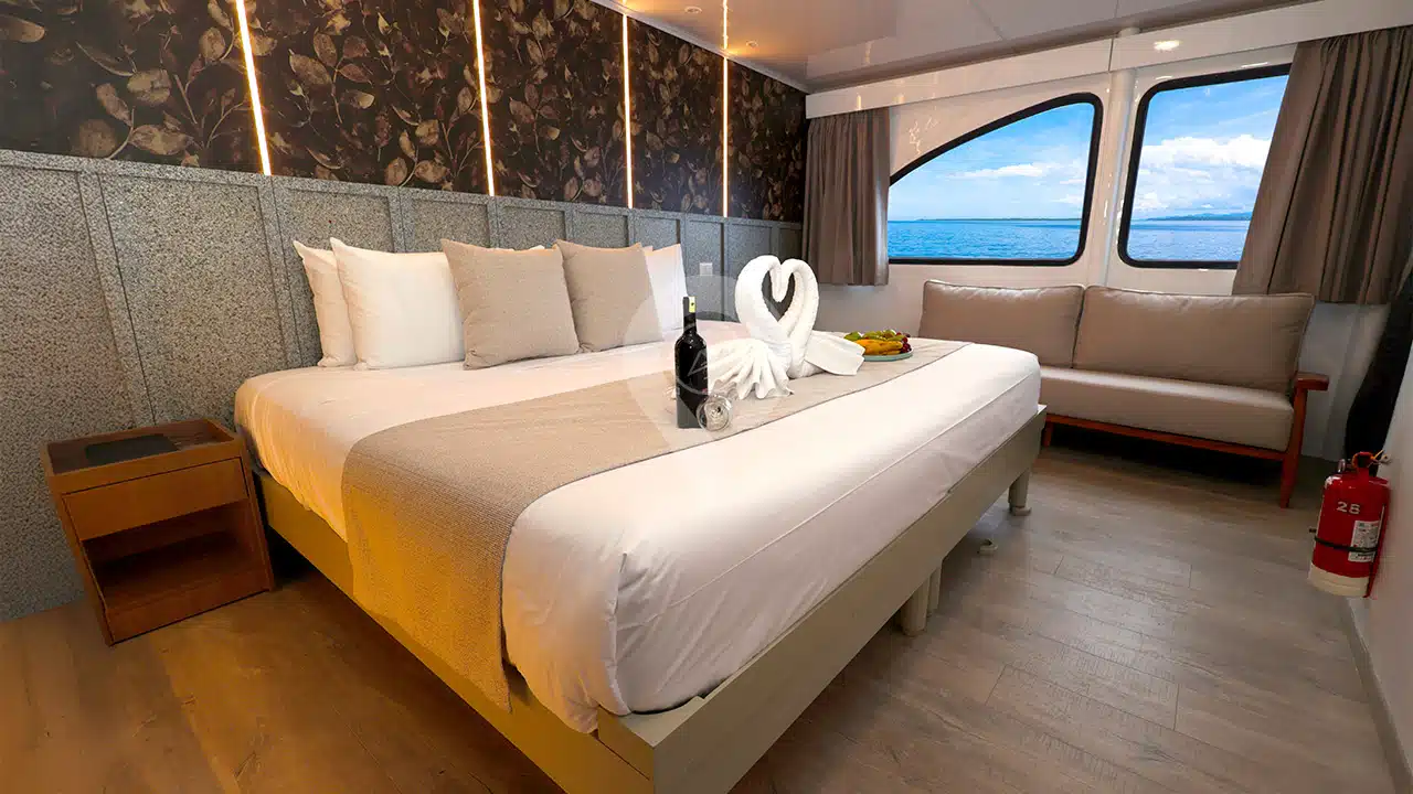 EcoGalaxy-Galapagos-Catamaran-matrimonial-cabin