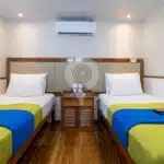Tip-Top-4-Galapagos-Yacht-twin-bed-lower-deck