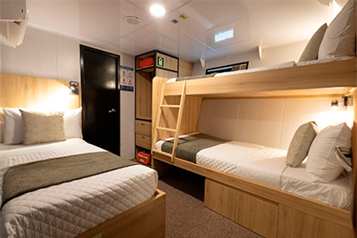 Lower Deck Cabins