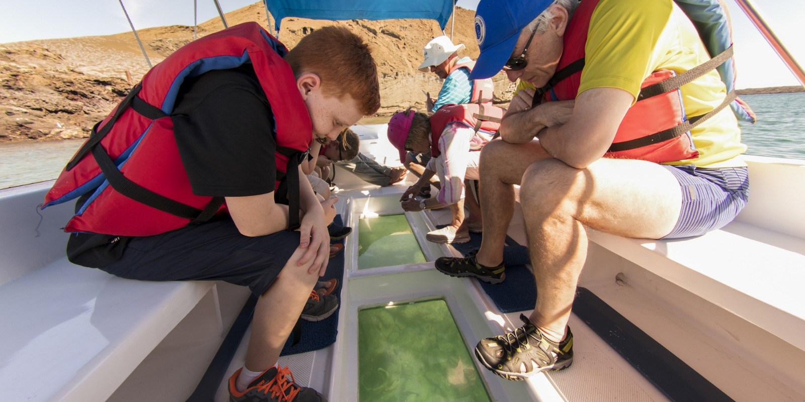 Glass bottom boat